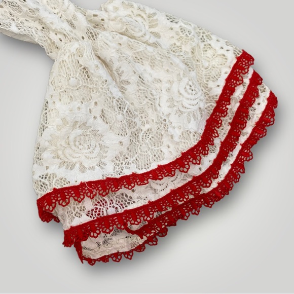 Alpha & Omega Lace Bell Sleeve Blouse - Picture 6 of 13